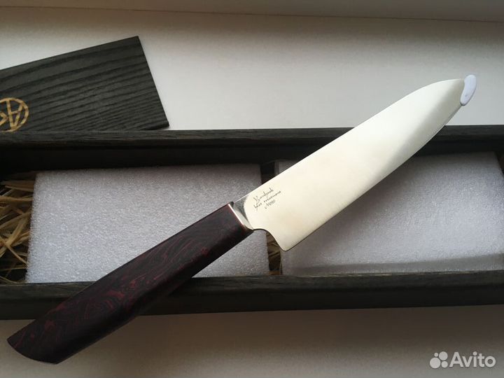 Нож кухонный, M390, то Дениса Фролова (Yanhook)