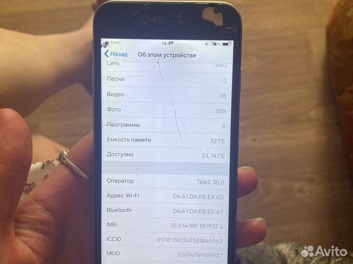 Телефон iPhone 6