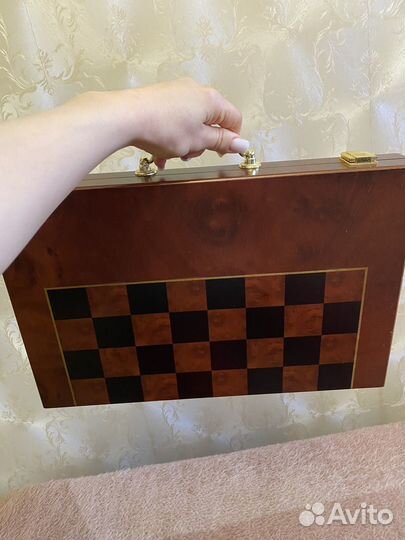 Шашки, шахматы и нарды, 3 в 1