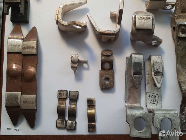 Контакты серебряные для пускателей и автоматов