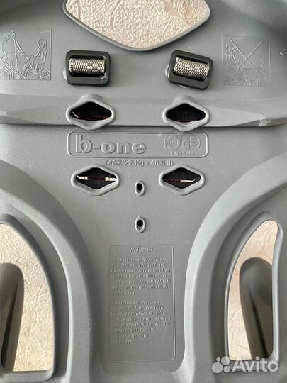 Детское велокресло на багажник b-one