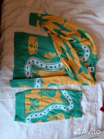 Family look парные свитера для собаки и хозяина