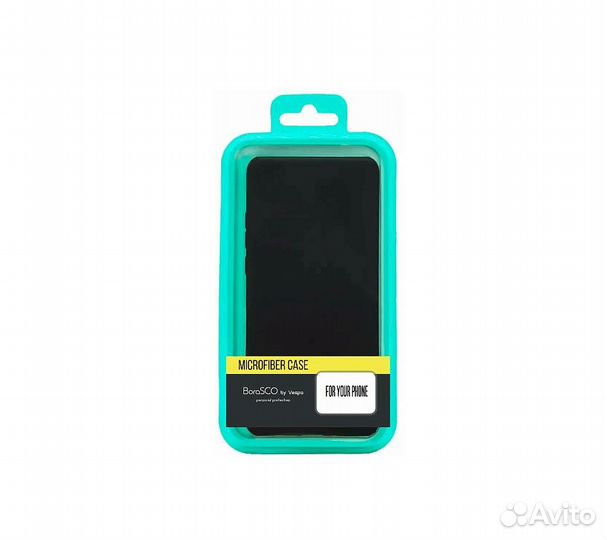 Чехол-накладка для Xiaomi Redmi 12C черный, Microf