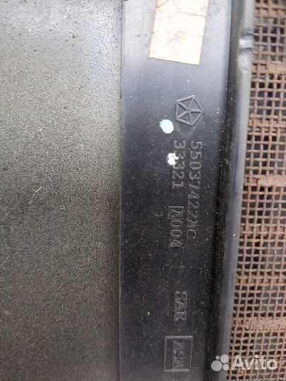 Жабо под дворники Jeep Wrangler