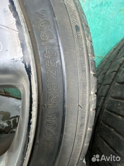 Колеса в сборе infiniti QX70 265/45 R21 104W