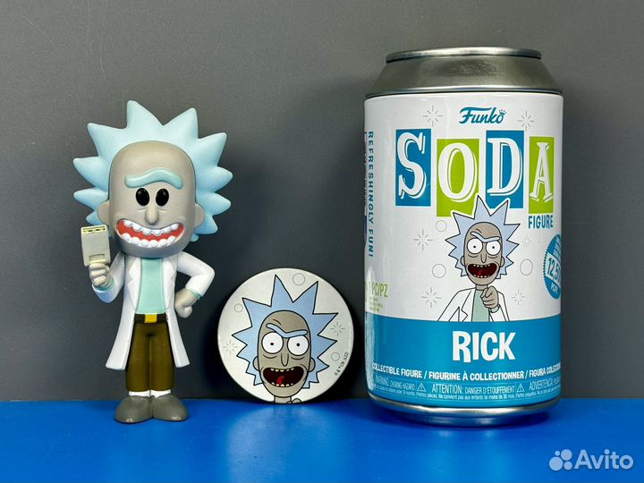 Funko Soda Figure Rick (Rick and Morty)