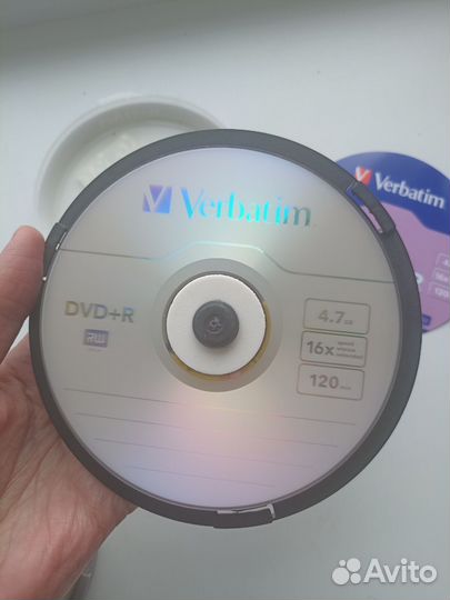 Диски чистые новые CD-R, DVD-R, DVD+R