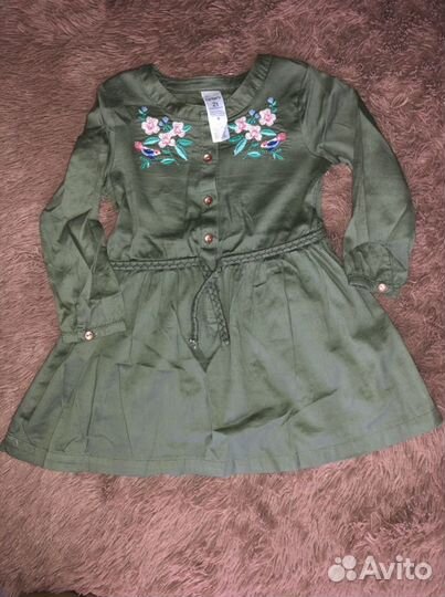 Платье на девочку фирмы «Картерс» 92