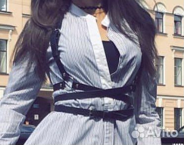 Портупея натуральная кожа