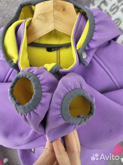 Комбинезон softshell 110 для девочки