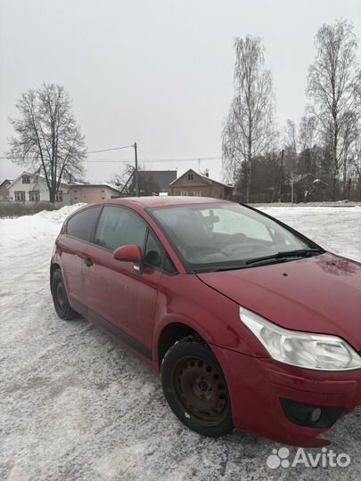 Citroen C4 1.6 МТ, 2008, битый, 210 000 км