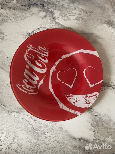Тарелка Coca-Cola