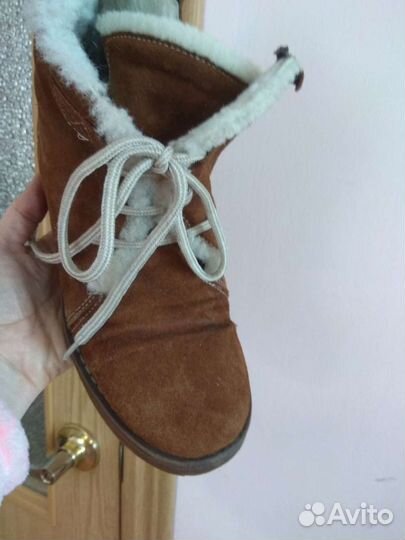 Ботинки Зимние Замша р. 37