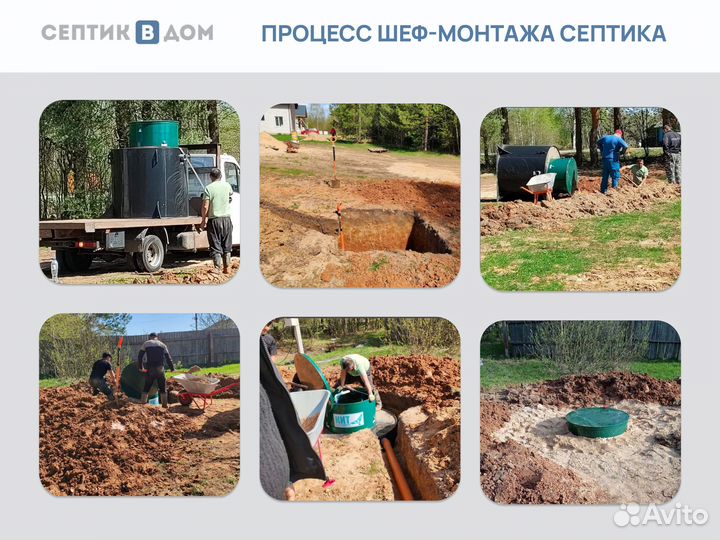 Септик кибез на дачу