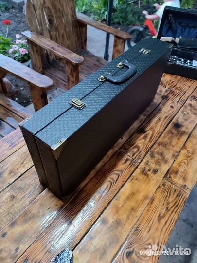 Мужской подарочный набор шампура в чемодане