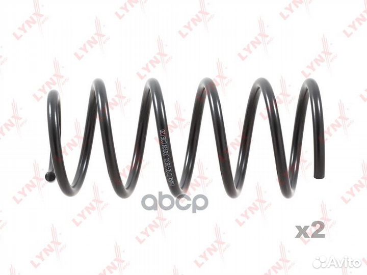 Пружина подвески chevrolet aveo 1,4/1,5 5/05- п