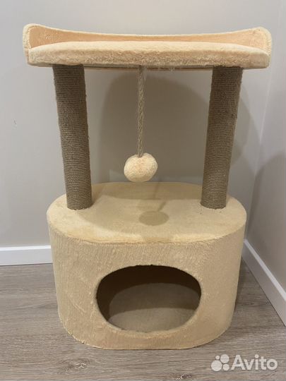 Домик для кошки с когтеточкой