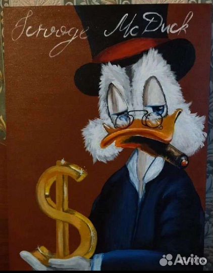 Картина акрилом