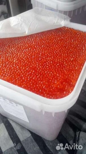 Икра красная. В Челябинске. Кета