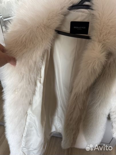 Шуба экомех новая 42-46 р