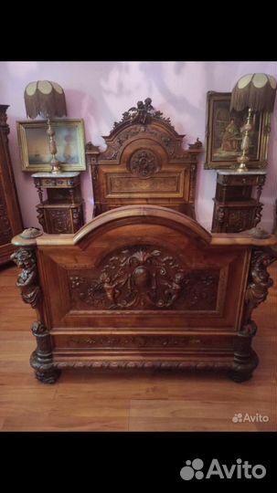 Антикварная мебель красное дерево
