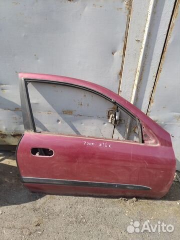 Дверь Ниссан Альмера N16 купе передняя правая