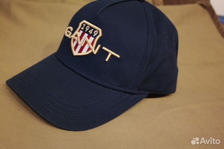 Бейсболка Gant Archive Shield cotton cap marine DS