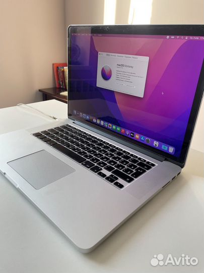 Продаю Macbook Pro 15 (2015), 256гб/16гб/iris