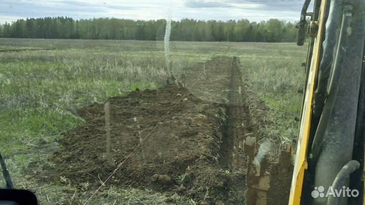 Аренда (услуги) экскаватора погрузчика JCB-4CX