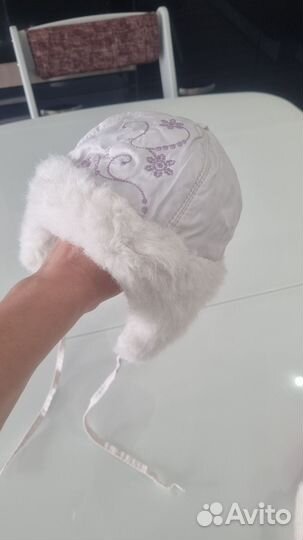Шапка зимняя 48 50 для девочки