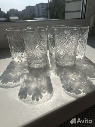 Хрустальные стаканы СССР
