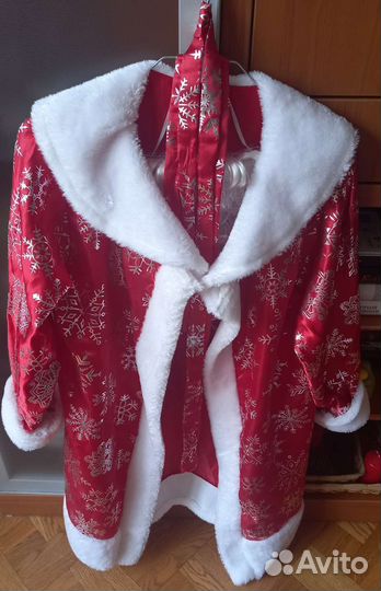 Костюм Деда Мороза на ребенка