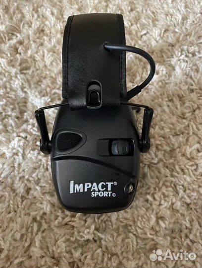 Тактические активные наушники для стрельбы Impact