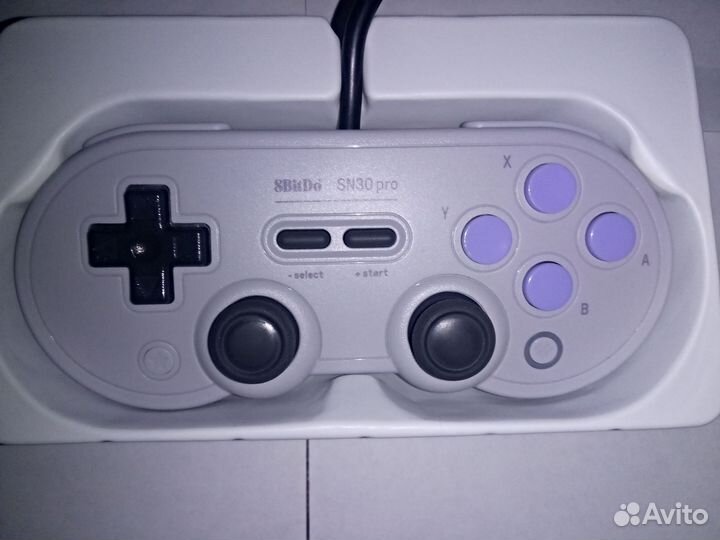 Геймпад 8BitDo SN30 Pro Wired с вибрацией