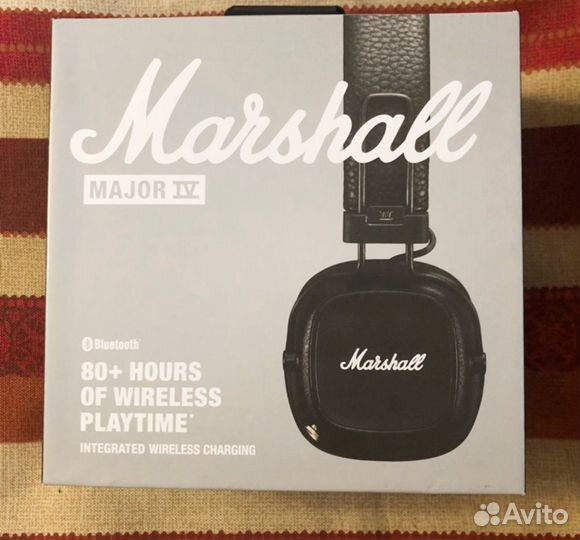 Наушники беспроводные Marshall major IV 80+