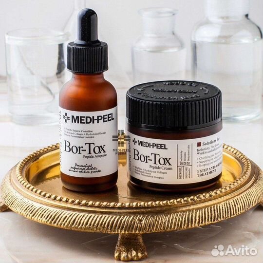 Medi peel крем, тонер, сыворотка bor tox