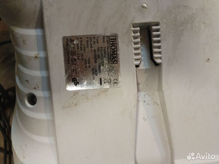 Электродвигатель пылесоса Thomas