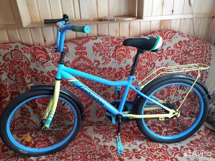 Детский велосипедс доб колесами