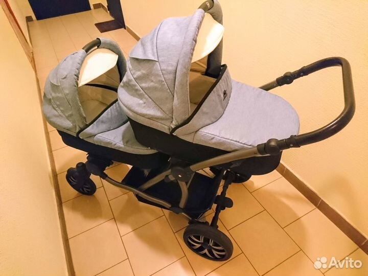 Коляска Legacy Mira 2 в 1 для двойни или погодок