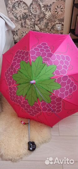 Зонт-трость для девочки Dolphin