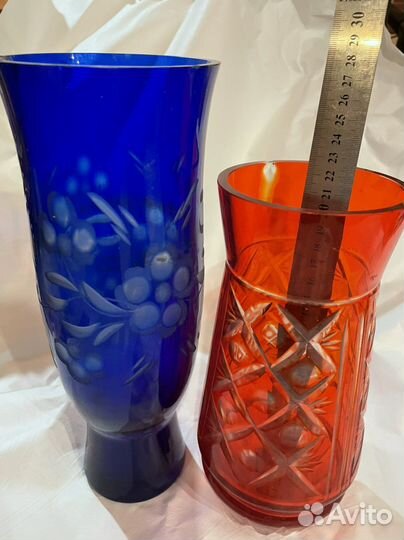 Цветное стекло СССР