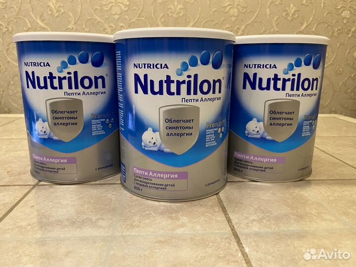 Nutrilon пепти аллергия 800 г