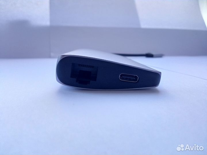 USB-Хаб Satechi Type-C (4K+Ethernet V2) Space Gray