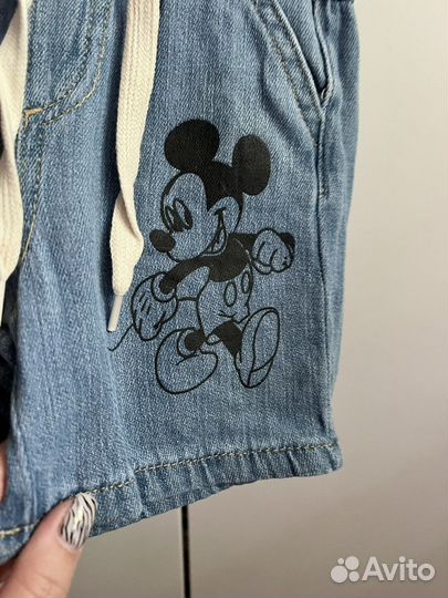 Джинсовые шорты для мальчика 98, 104, 110