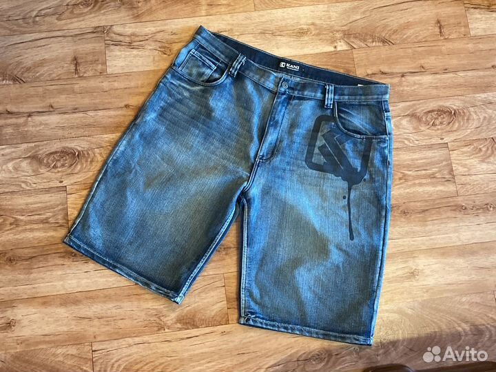 Шорты karl kani огромные rap hip hop