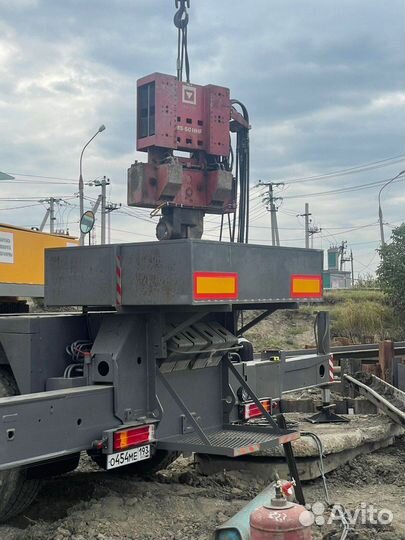 Аренда вибропогружателя на базе автокрана