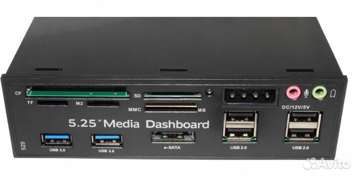 Картридер внутренний (панель), 5.25