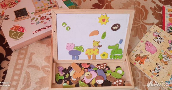 Детские книги и игры пакетом для малышей