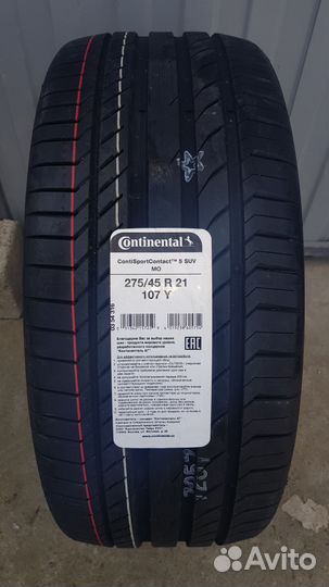 Continental ContiSportContact 5 SUV 275/45 R21 110Y