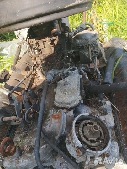 Продам двигатель + кпп от газ 53